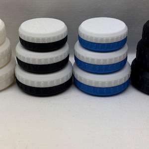 Pocket Pill Protector - 3 Sizes, 9 Colors -Purple, Green, Red, Orange, Black, blue, Grey + 2 Multi Colors, Get All 3 Container Sizes image 6