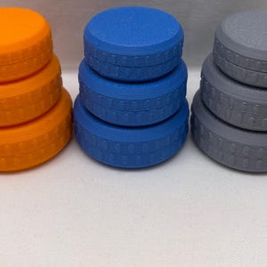 Pocket Pill Protector - 3 Sizes, 9 Colors -Purple, Green, Red, Orange, Black, blue, Grey + 2 Multi Colors, Get All 3 Container Sizes image 5
