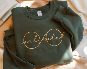BESTICKTES Unlimited Elphaba's Glasses Sweatshirt, Zauberer von Oz Shirt, Broomstick Sweatshirt, Wicked Sweatshirt, Musiktheater Hoodie