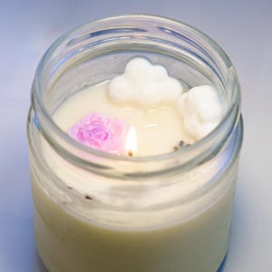 Large aromatic handmade candle