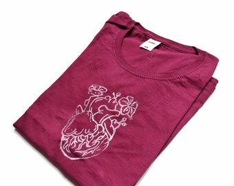 Cotton TEE - anatomical hearth