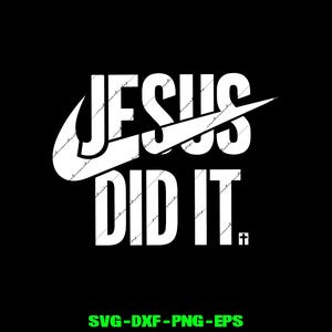 jesus did it nike logo