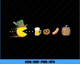 Funny Oktoberfest Gamer Beer Festival German Beer Drinking Png Digital Files