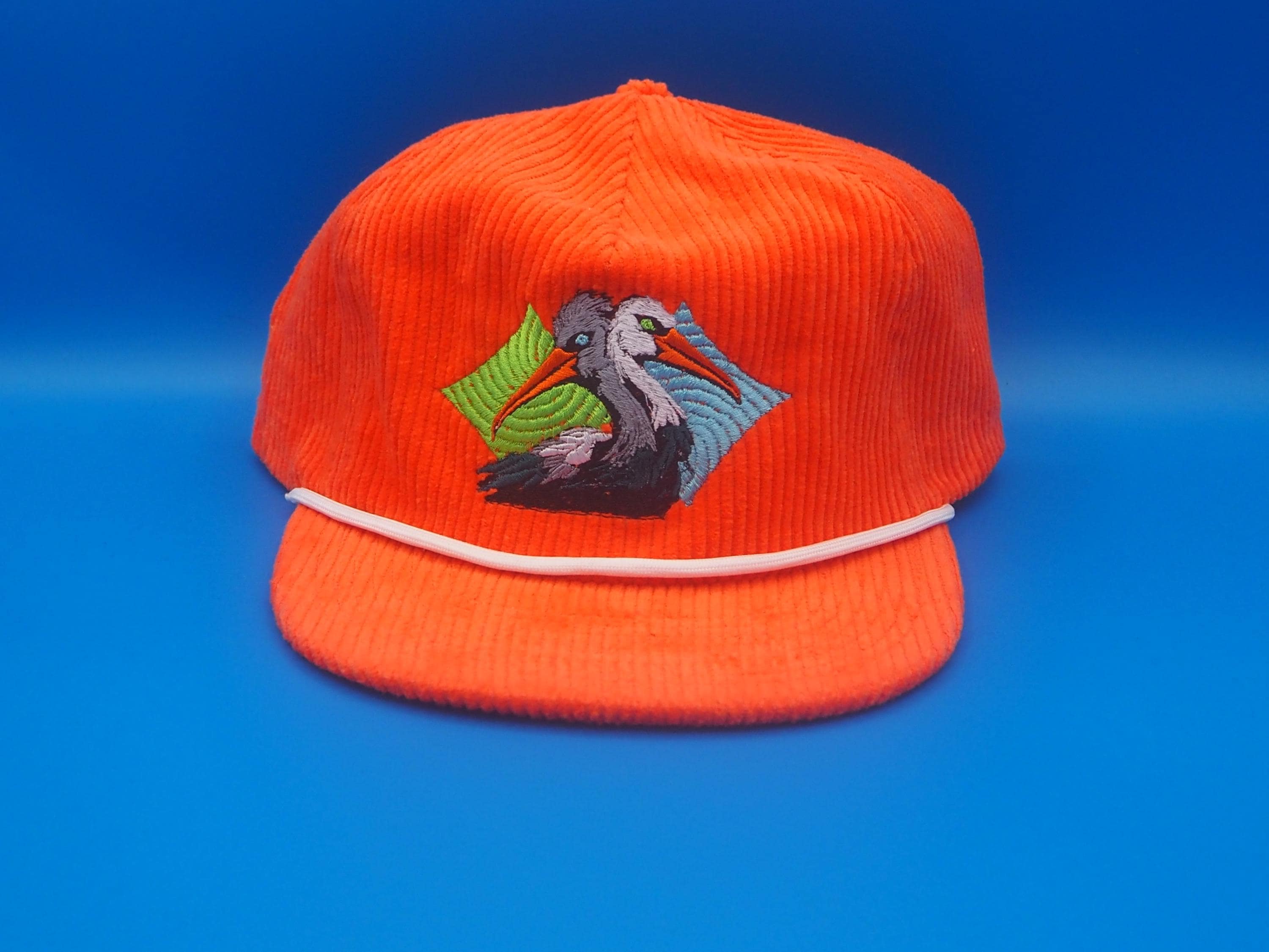 Orange Edm Hat - Etsy display picture 3
