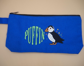 Puffin Royal Blue Travel Case