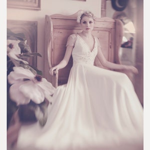 Lucille 1940's inspired Bridal Gown. image 1