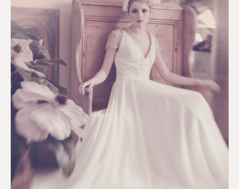 Lucille 1940's inspired Bridal Gown.