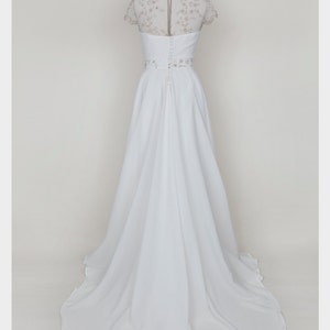 Lucille 1940's inspired Bridal Gown. image 3