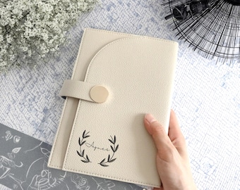 Gepersonaliseerde dagboek met pen, gepersonaliseerde leren notitieboekenset, gepersonaliseerd leren dagboek, gepersonaliseerd leren A5-notitieboekje, notitieboekjecadeaus