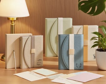 Gepersonaliseerd dagboek met pen, aangepast leren dagboek, gepersonaliseerd navulbaar gegraveerd dagboek, aangepaste leren portfolio, afstudeercadeau