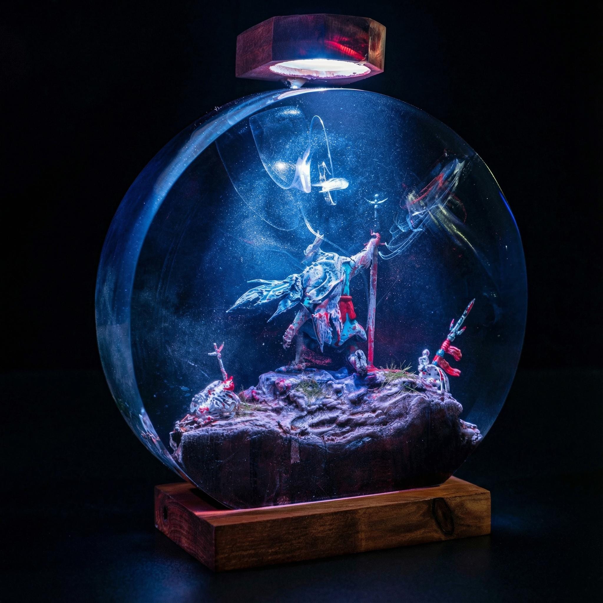 Elden Ring Resin Lamp - Etsy