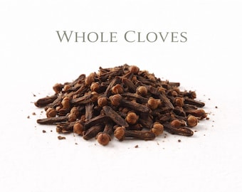 Whole Cloves |Loose Leaf Herbal Tea | Single-Ingredient Botanical