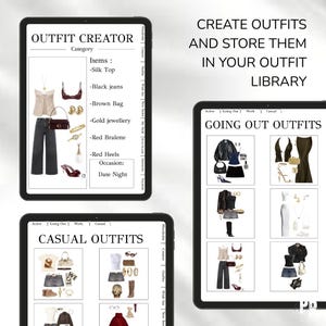 Aménagement numérique pour garde-robe | Créateur de tenues, guide de style (téléchargement PDF) image 5