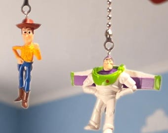 Toy Story Ceiling Fan Pulls | Kids Room Decor for Boys & Girls Bedroom Ceiling Fan Decoration Birthday Gift Christmas Gift  d5