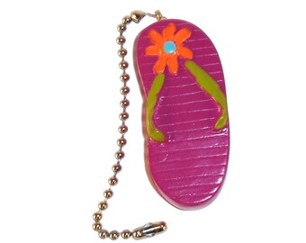 Lighting Ceiling Fans Fun Animal Zebra Print Flip Flop Sandals
