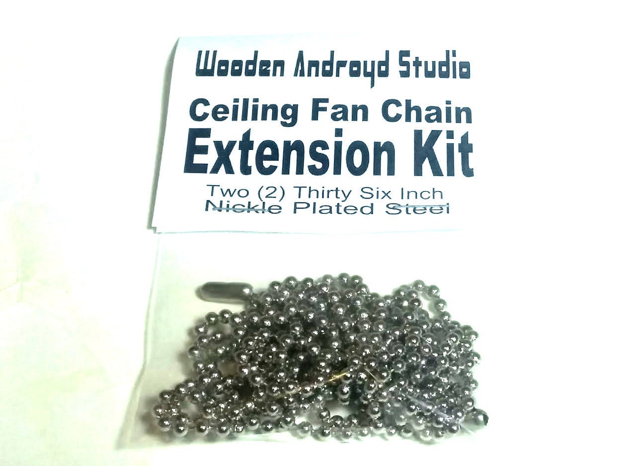 Ceiling Fan Chain Extension Kit Fan Pull Light Pull Brass Or