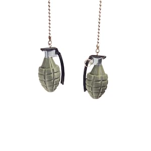Military-Inspired Grenade Ceiling Fan Pulls - Gift for Army, Marines or Man Cave Decor d4