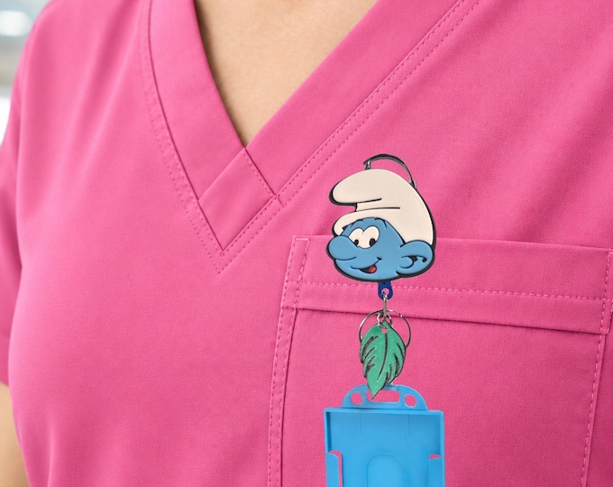 Smurf® Badge Reel | Gift for Nurses or Teachers Present