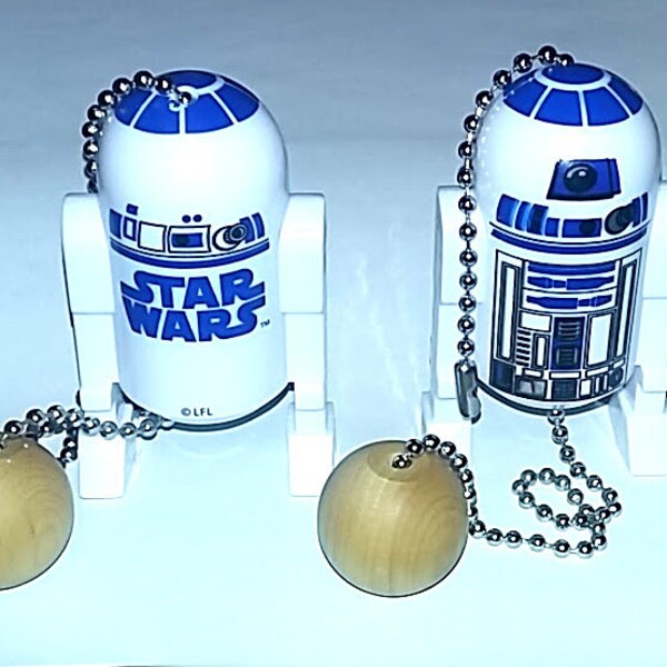 R2D2 Star Wars Fan Pulls, Practical Gift, Gift for Boys, Gift for Girls, Gift for Men, Rogue One Star Wars Decor, Man Cave Decor