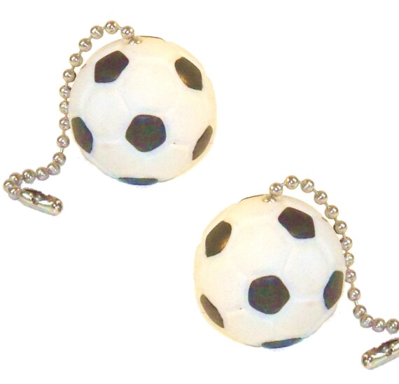 Soccer Ball Ceiling Fan Lamp Pull Chain Coaches Gift Gift Etsy