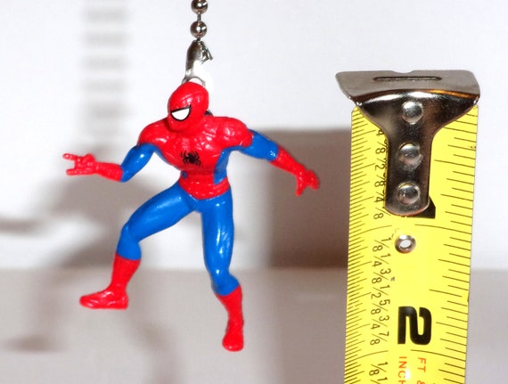 Spiderman Ceiling Fan Light Pull Gift For Boys Kids Room Decor Man Cave Decor