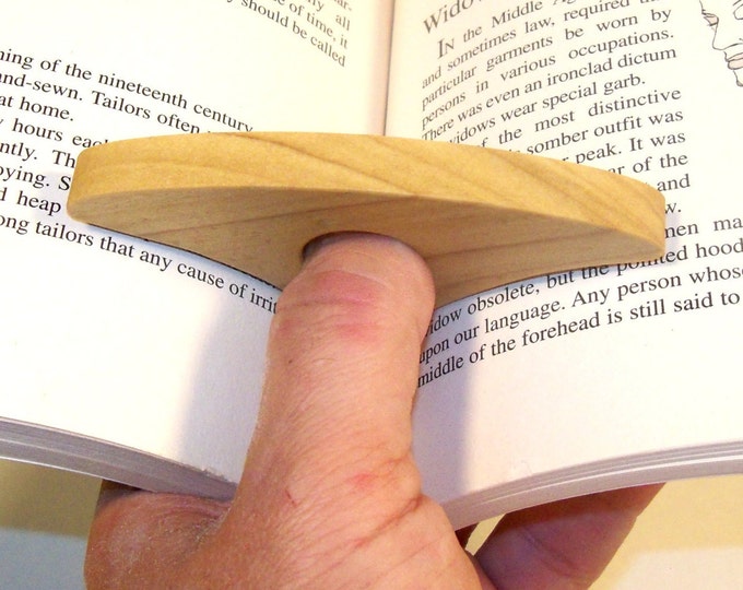 Thumb Ring Holder for Books - Thoughtful Book Lover Gift for Pastors, Ministers, and Teachers