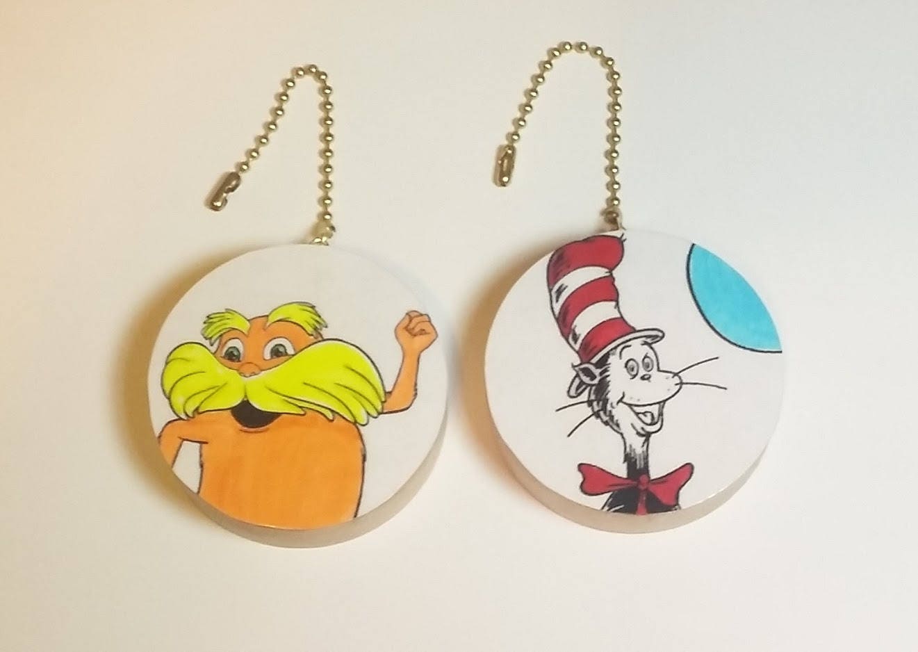 Custom Made Ceiling Fan Pulls Your Childs Artwork Photos