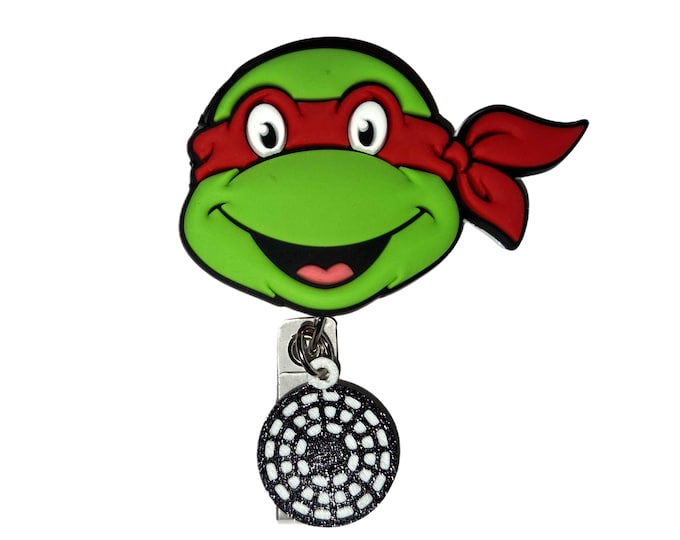 Teenage Mutant Ninja Turtle Badge Reel | Gift for Healthcare Pros Nurses & Teachers