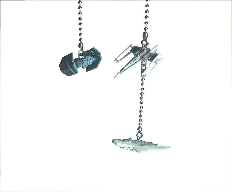 Star Wars Fan Pulls, Rebel Xwing, Tie Bomber, Super Star Destroyer