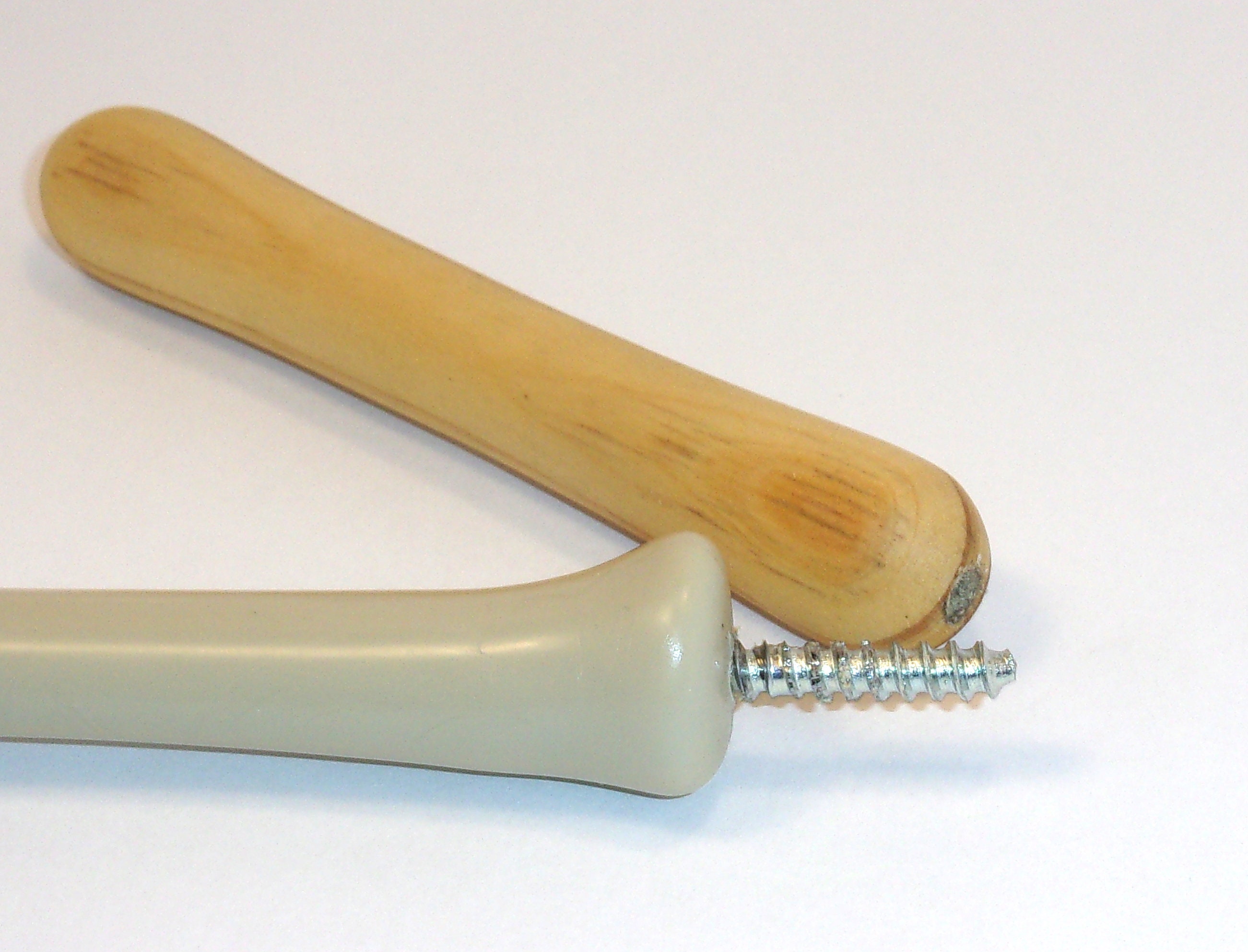 Skeleton Hand Back Scratcher with hand turned pine handle