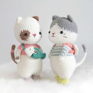 Chonky Cats Crochet, Cat Crochet DOLL, Cute Cat Plushies Pattern,  Cat Amigurumi Crochet DIY – Cute Plush Animal Dolls