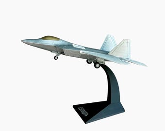 3D Printed F-22 Raptor Model – Military Jet Decor, Aviation Gift