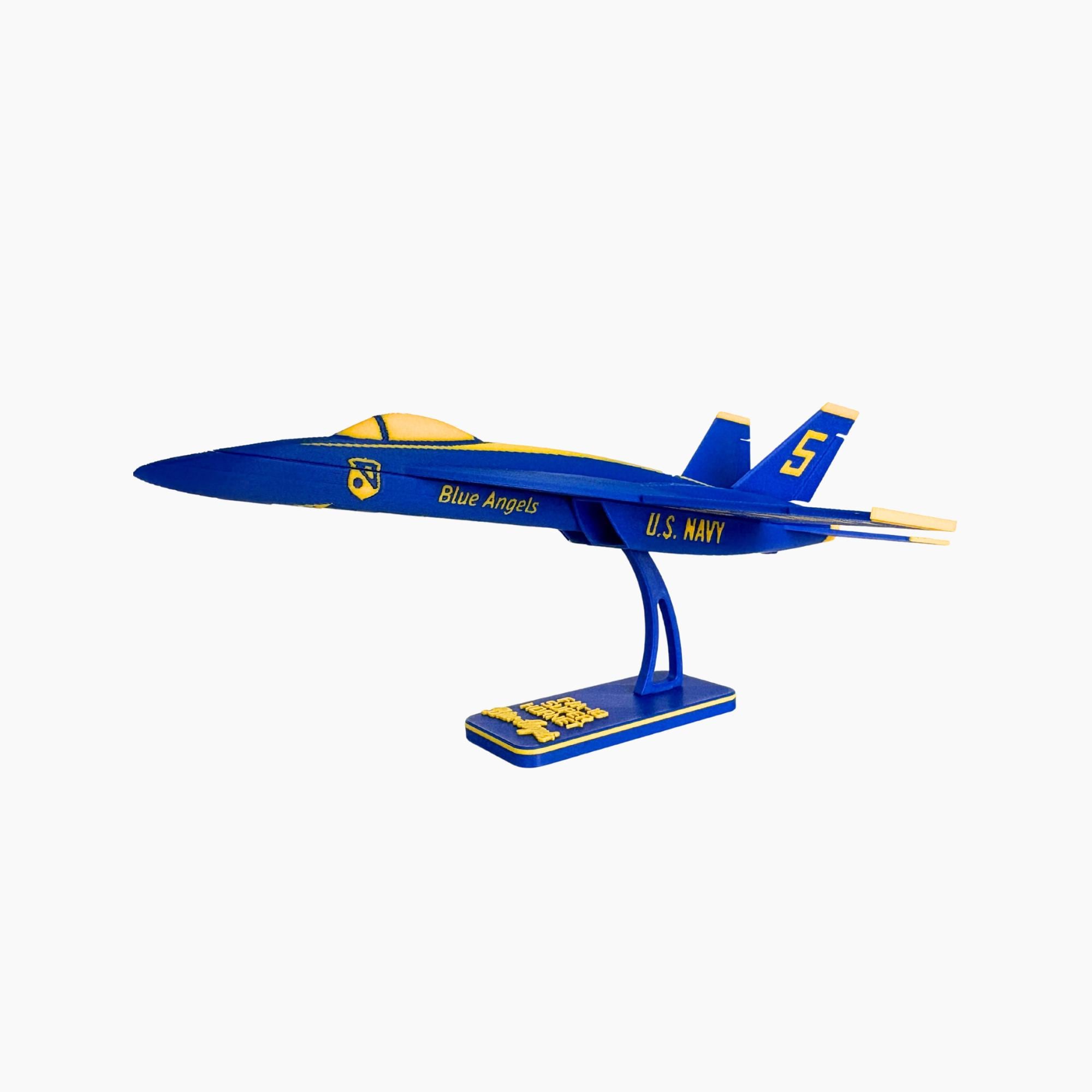 Super Hornet Blue Angel Model Airplane 1/72 F/A-18E American Navy