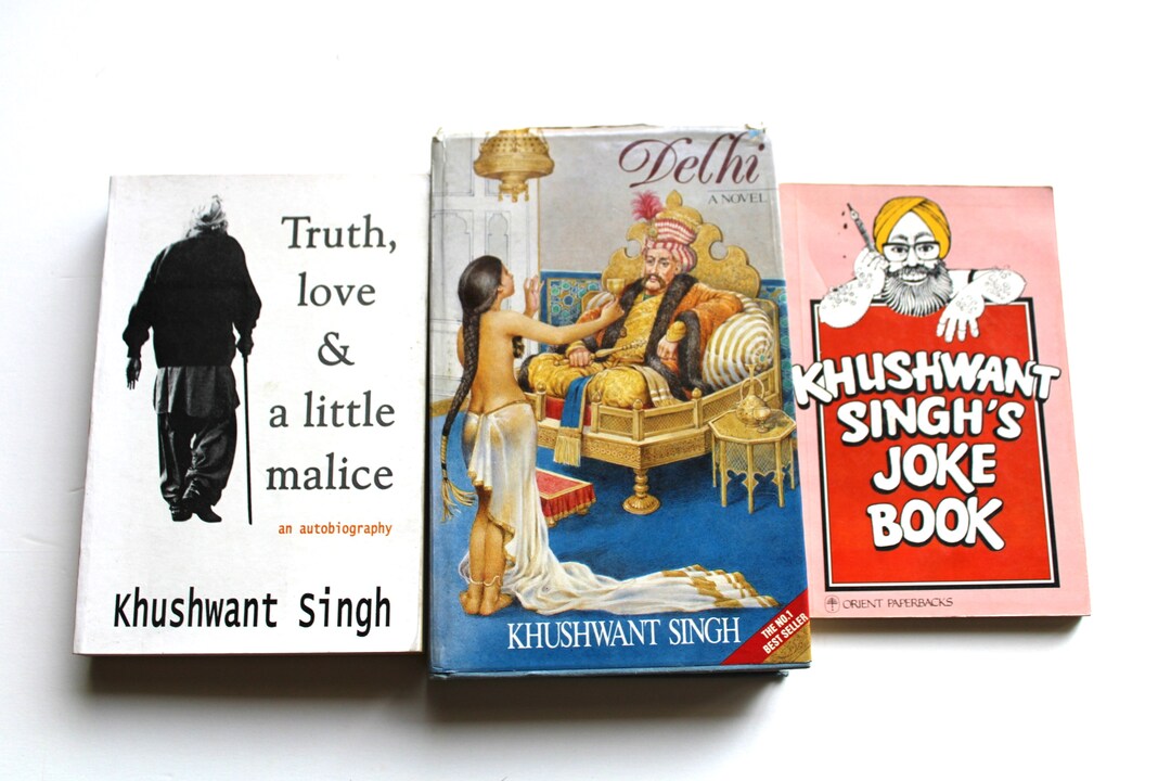 Khushwant Singh Books: Delhi, Joke Book, and Autobiography-truth