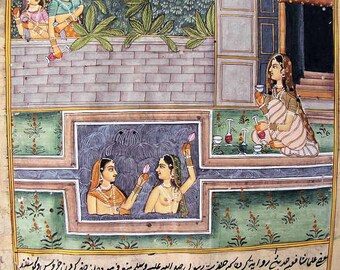 インド額入り細密画＋洋書 Indian Court Painting