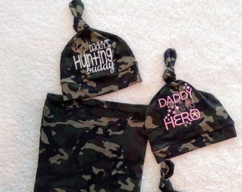 camo swaddle