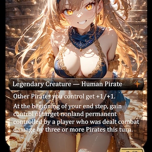 Admiral Beckett Brass - Waifu Proxy FOIL
