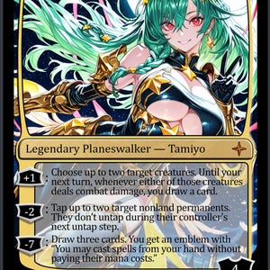 Tamiyo, Field Researcher - Waifu Proxy FOIL
