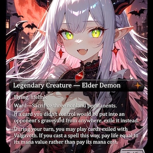 Valgavoth, Terror Eater - Waifu Proxy FOIL