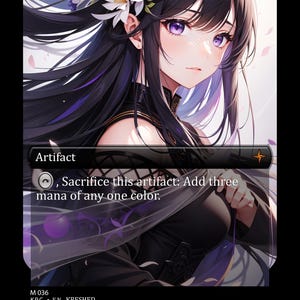Black Lotus - Waifu Proxy FOIL