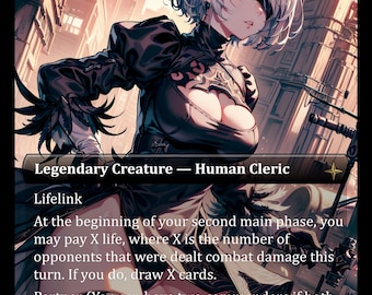 Tymna la Tejedora - Proxy Waifu de Nier Automata FOIL