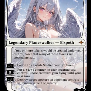 Elspeth, Storm Slayer - Waifu Proxy FOIL