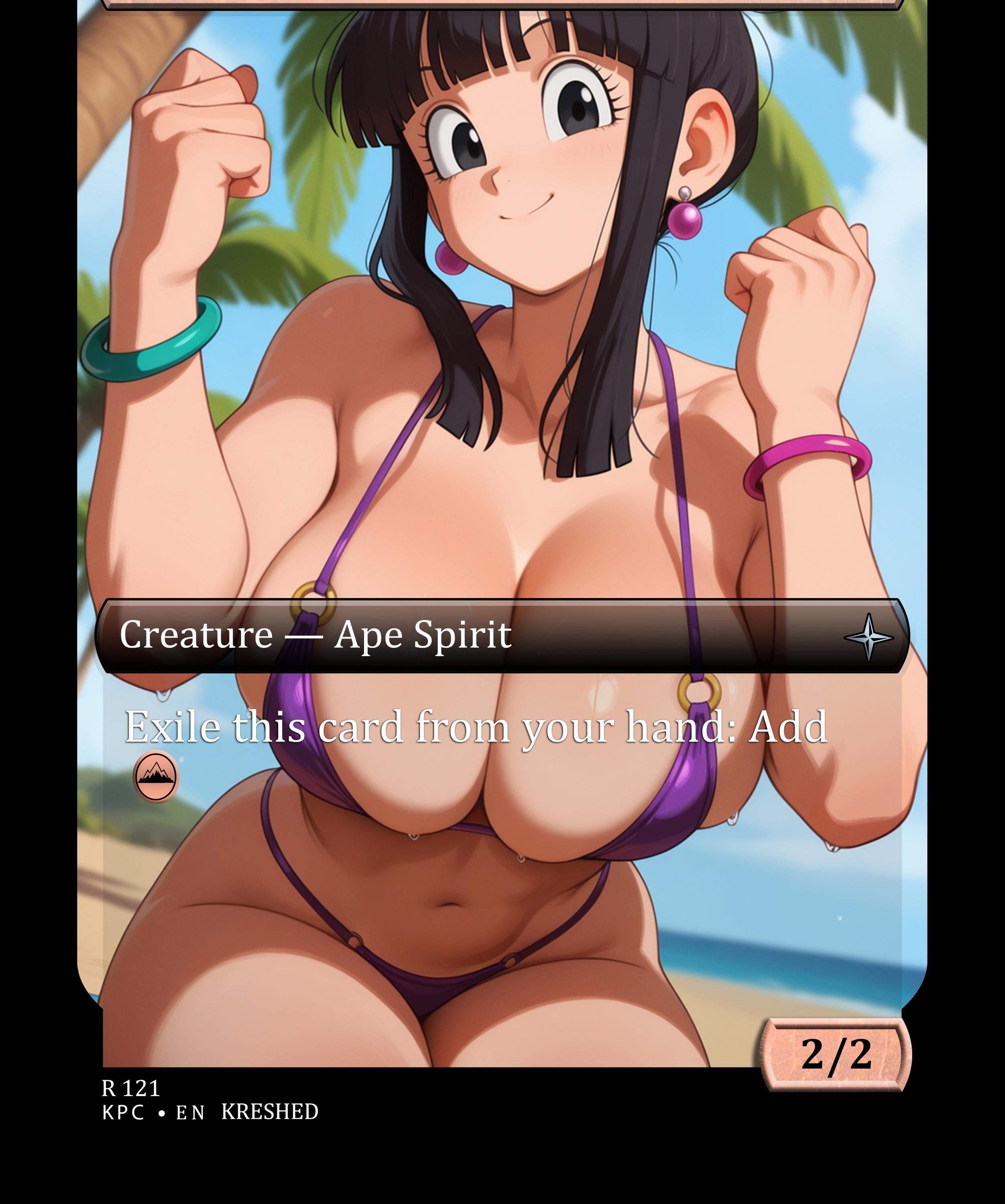 Simian Spirit Guide - Chichi Waifu Proxy FOIL