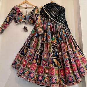 Garba Dress Navratri Garba Lehenga Choli Navratri Chaniya Choli,Gujarati Dress Garba Fusion Outfits