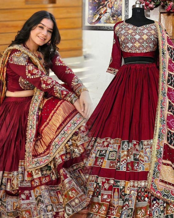 chinese dress ladies Garba Special Chaniya Choli For Navratri