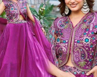 Designer Lehenga Choli for Silk Lehenga Choli  Indian Wedding Party Outfit