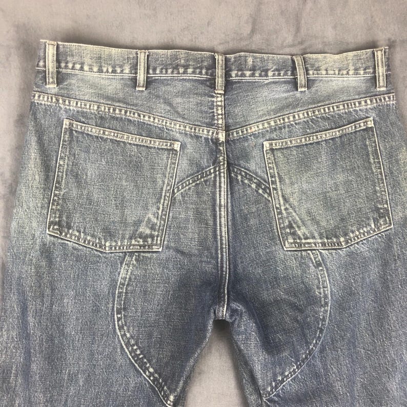 Vintage Gap Denim Jeans 40 X 30 Motocross Pants Y2K Button Fly See Pics zdjęcie 10