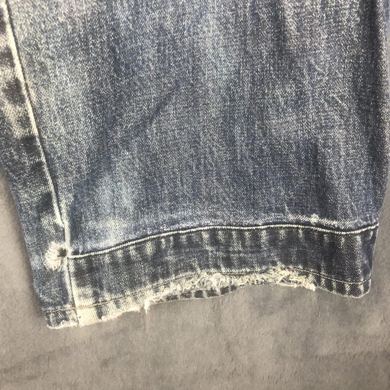 Vintage Gap Denim Jeans 40 X 30 Motocross Pants Y2K Button Fly See Pics zdjęcie 13