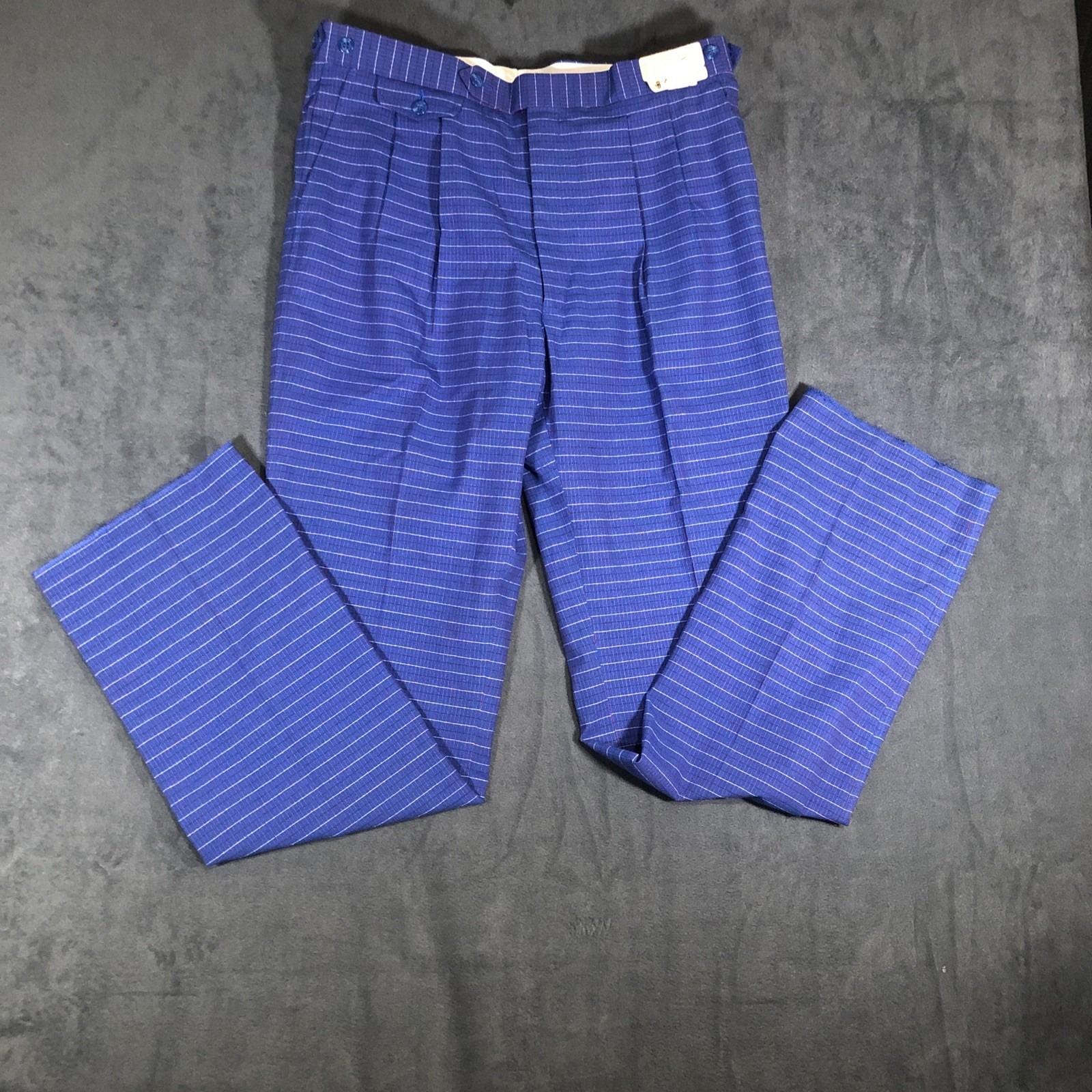 Vintage Striped Pants - Etsy