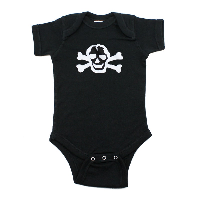 Skull Baby Clothes Punk Rock Baby Boy Clothes Bobo Baby Etsy